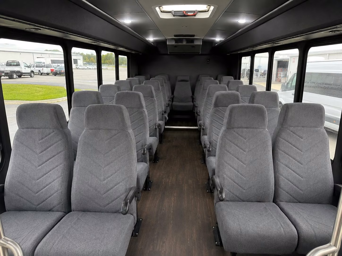 20 passenger minibus interior