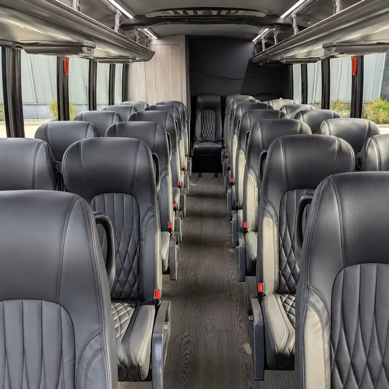 35 passenger minibus interior