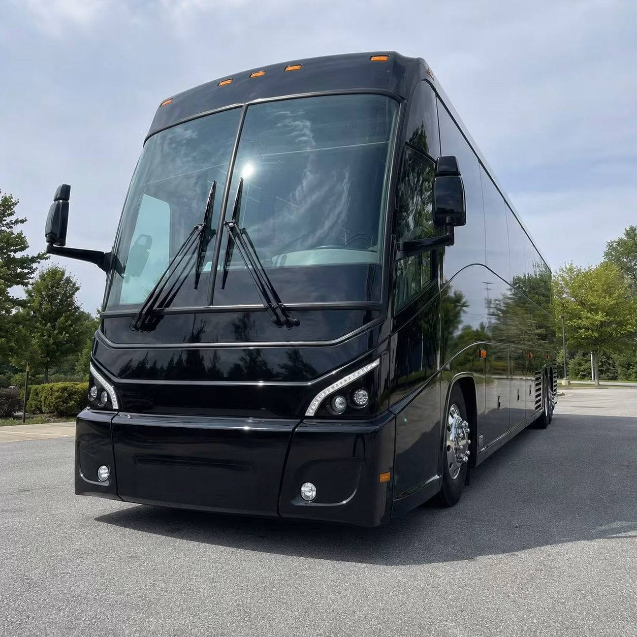 rockville 56 passenger charter bus rental