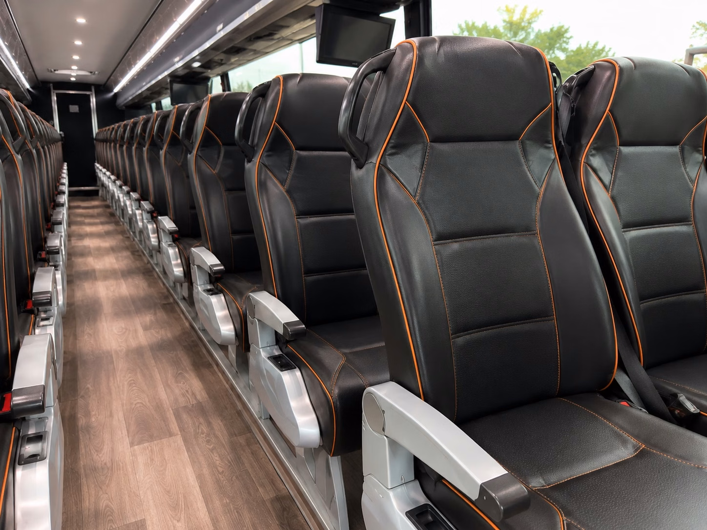 rockville charter bus interior